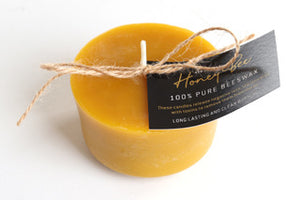 100% Pure Beeswax Candle